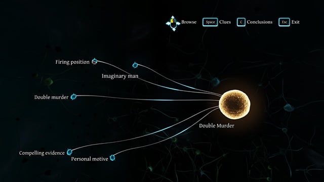 If you assume that the Firing position Conclusion is correct, you can end the investigation now (the result may not be right). - Sherlock Holmes Crimes and Punishments: Interrogate Leighton and examine his belongings at Scotland Yard - Sherlock Holmes Crimes and Punishments: A Half Moon Walk - Sherlock Holmes: Crimes and Punishments Game Guide