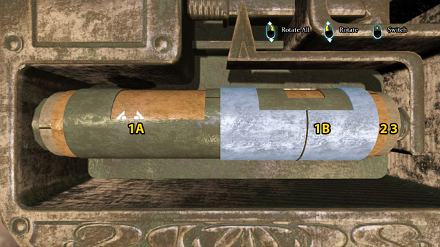 Rotate all so that the horizontal line on the edge of cylinder nr 3 is visible - Sherlock Holmes Crimes and Punishments: Request Wiggins assistance in locating the right circus - Sherlock Holmes Crimes and Punishments: A Half Moon Walk - Sherlock Holmes: Crimes and Punishments Game Guide
