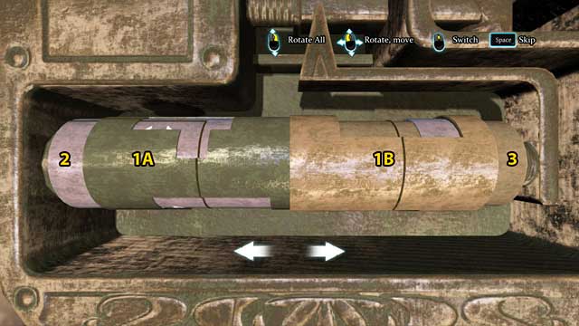 Rotate all so that the you can see the vertical lines on nr 1A and nr 2 - Sherlock Holmes Crimes and Punishments: Request Wiggins assistance in locating the right circus - Sherlock Holmes Crimes and Punishments: A Half Moon Walk - Sherlock Holmes: Crimes and Punishments Game Guide