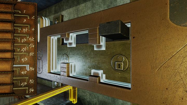 First use lockpick 2/4 inside and 2 outside the mechanism. Then use the combination of lockpick 3/4 inside and 3 outside. - Sewers | Walkthrough - Chain Reaction | Walkthrough - Sherlock Holmes: The Devils Daughter Game Walkthrough