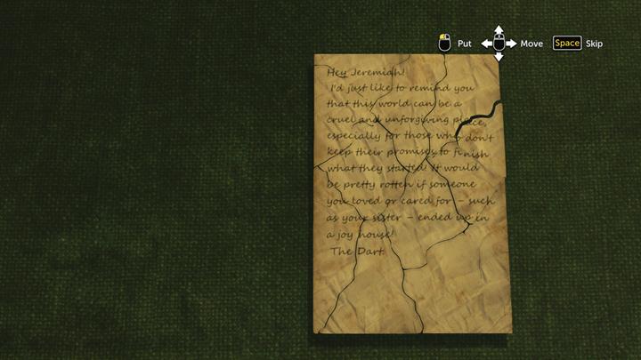 Combine the letter into one whole - Baker Street and Jeremiahs house | Walkthrough - Infamy | Walkthrough - Sherlock Holmes: The Devils Daughter Game Walkthrough