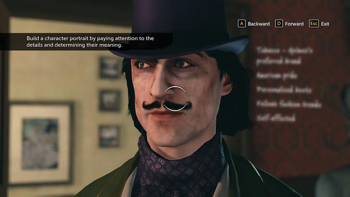 Create Orson Wildes portrait - Holmes apartment | Walkthrough - Infamy | Walkthrough - Sherlock Holmes: The Devils Daughter Game Walkthrough