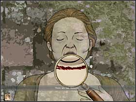 Look at the victims head - Hanbury Street, 8th September 1888 - Walkthrough - Sherlock Holmes vs. Jack the Ripper - Game Guide and Walkthrough