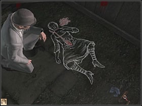 Try to find an envelope (on the left side of the victim) - Hanbury Street, 8th September 1888 - Walkthrough - Sherlock Holmes vs. Jack the Ripper - Game Guide and Walkthrough