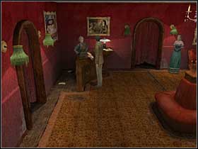 When you will click on the door Holmes will find that he must be sure whether Squibby is actually inside and then scare of the policemen - Whitechapel, 12 September 1888 - part 2 - Walkthrough - Sherlock Holmes vs. Jack the Ripper - Game Guide and Walkthrough