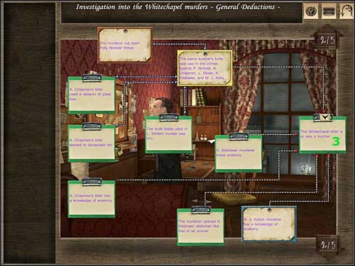 General Deductions 2/5 - Baker Street, 9th November 1888 - Walkthrough - Sherlock Holmes vs. Jack the Ripper - Game Guide and Walkthrough