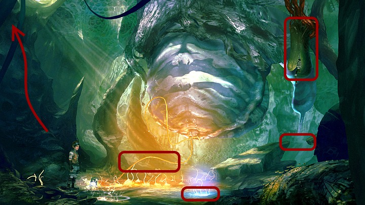 (If you just after entering the hole ask Spot to come back, you will get Summit attempt achievement but only when Spot was trying earlier to climb up honey tree) - Chapter Two | Walkthrough - Walkthrough - Silence: The Whispered World 2 Game Guide