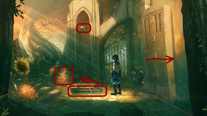 Here look at the old well - Chapter Two | Walkthrough - Walkthrough - Silence: The Whispered World 2 Game Guide