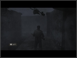 Go south and when you pass the plank turn right to enter the Dargento Cemetery from the other side - Silent Hill - Streets - Silent Hill - Silent Hill: Homecoming - Game Guide and Walkthrough