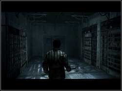 Go north and when you reach the closed door, go back downstairs and to the north - Silent Hill - Overlook Penitentiary - Silent Hill - Silent Hill: Homecoming - Game Guide and Walkthrough