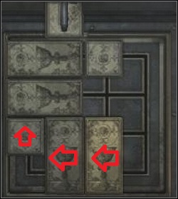 Move the little block from upper to lower right corner - Shepherd's Glen - Way back - Shepherd's Glen - Silent Hill: Homecoming - Game Guide and Walkthrough