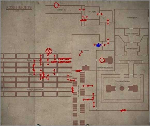 You're in the mausoleum now - Shepherd's Glen - Cemetery - Shepherd's Glen - Silent Hill: Homecoming - Game Guide and Walkthrough