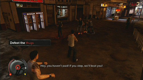 At the second stop youll have to defeat thugs yourself - Mini Bus Racket - Walkthrough - Sleeping Dogs - Game Guide and Walkthrough