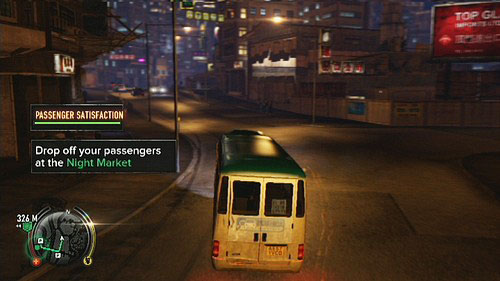 When you end, take the civilians in the pointed place - Mini Bus Racket - Walkthrough - Sleeping Dogs - Game Guide and Walkthrough