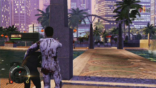 When you run into enemies, look for the high cover (unfortunately you cant use L1) - The Wedding - Walkthrough - Sleeping Dogs - Game Guide and Walkthrough