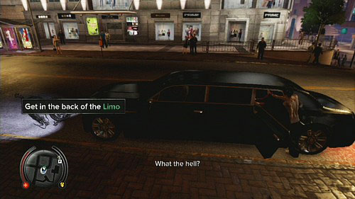 To do so, turn about 180 degrees, turn left and run out on the street - Meet The New Boss - Walkthrough - Sleeping Dogs - Game Guide and Walkthrough