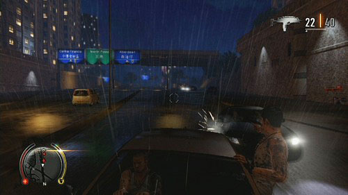 Get rid of them by firing at tires, go to the marked place and drag out the guy from the trunk - Final Kill - Walkthrough - Sleeping Dogs - Game Guide and Walkthrough