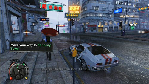 After getting up call Jackie and pick him up from the place he told - Dockyard Heist - Walkthrough - Sleeping Dogs - Game Guide and Walkthrough