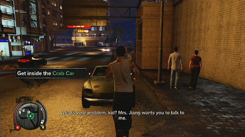 After conversation with Broken Nose go to the car and drive to Tsaos mansion - Bad Luck - Walkthrough - Sleeping Dogs - Game Guide and Walkthrough