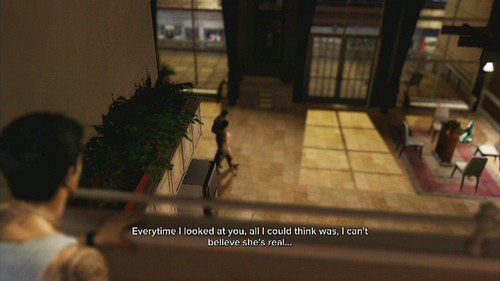 You have to hurry, because Ricky enters he flat with his girlfriend in a minute - Conflicted Loyalties - Walkthrough - Sleeping Dogs - Game Guide and Walkthrough