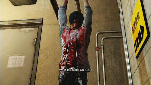 After getting to the meeting place with Jackie, youll get beat up and tortured by the gangsters - The Election - Walkthrough - Sleeping Dogs - Game Guide and Walkthrough