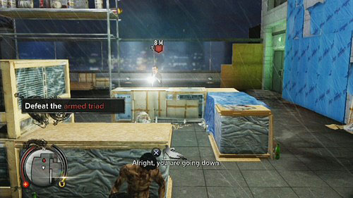 Going through the next groups of enemies, you get to the point where you meet an armed thug - The Election - Walkthrough - Sleeping Dogs - Game Guide and Walkthrough