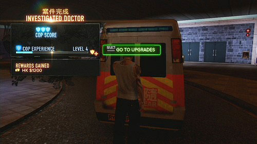 When you finish, return disguise to end the mission - Serial Killer Lead 2 - Cop Missions - Sleeping Dogs - Game Guide and Walkthrough