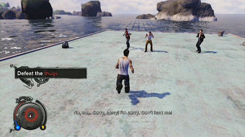Chase him and hit hard to get the money back - North Point - Secondary Missions - Sleeping Dogs - Game Guide and Walkthrough
