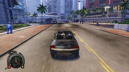 Talk with your friend under the shop and get to the car with him - North Point - Secondary Missions - Sleeping Dogs - Game Guide and Walkthrough