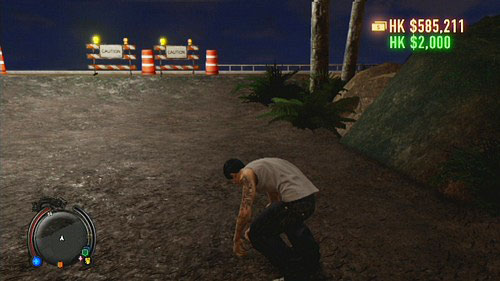 One of the merchant from the marketplace will ask you to drown her car in the sea - North Point - Secondary Missions - Sleeping Dogs - Game Guide and Walkthrough