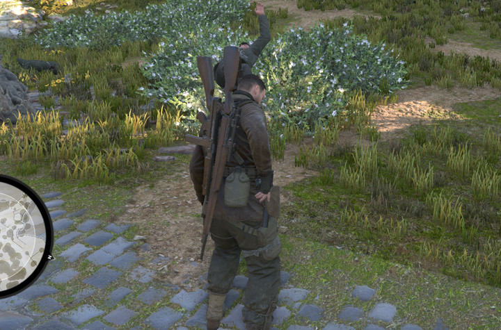 Hide bodies in bushes, buildings or just throw them off cliffs - Sneaking and silent kills | Sniper Elite 4 Tips - Tips - Sniper Elite 4 Game Guide