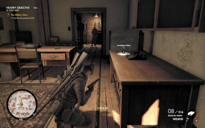 The first document - The first document and radio codes | Mission 5 Abrunza Monastery - Mission 5: Abrunza Monastery - Sniper Elite 4 Game Guide