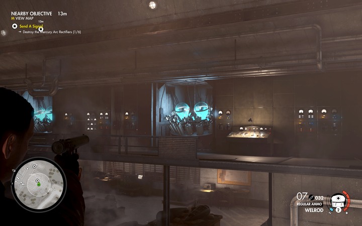 You can destroy six mercury tanks to stop the production - Sabotaging the factory and Kesslers notes | Mission 6 Magazzeno Facility - Mission 6: Magazzeno Facility - Sniper Elite 4 Game Guide