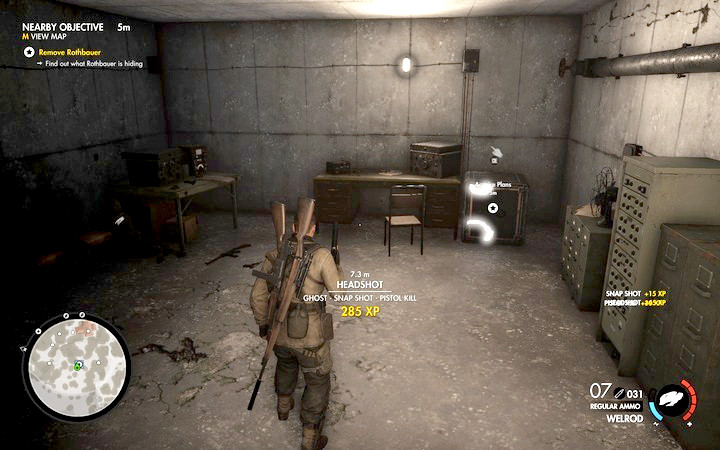 You will open the safe using the combination that you have found on Rothbauer - 1st and 2nd cannon, Rothbauers safe | Mission 7 Giovi Fiorini Mansion - Mission 7: Giovi Fiorini Mansion - Sniper Elite 4 Game Guide