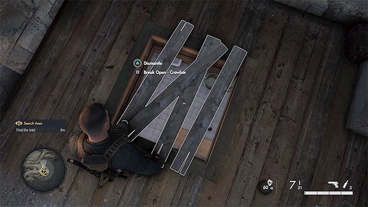 The crowbar is useful in situations where you need to lift something - Sniper Elite 5: Bolt cutters and crowbar - how to get and where to use? - FAQ - Sniper Elite 5 Guide, Walkthrough
