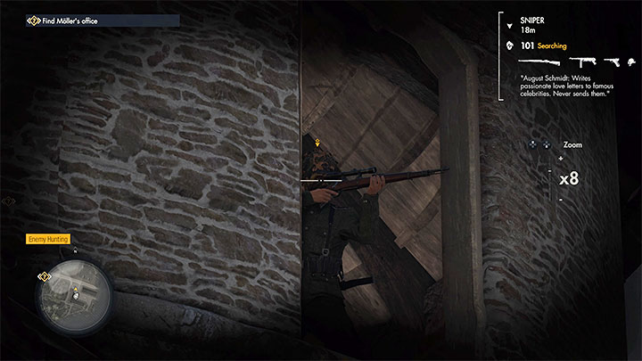 Head north or northeast to the second farm - Sniper Elite 5: Infiltrating the Chateau and finding Mollers office (mission 2) - walkthrough - Mission 2 - Occupied Residence - Sniper Elite 5 Guide, Walkthrough