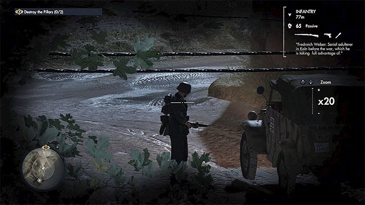 Carrying out recon in Sniper Elite 5 lets you sneak around much more effectively - Sniper Elite 5: Stealth - gameplay basics - Basics - Sniper Elite 5 Guide, Walkthrough