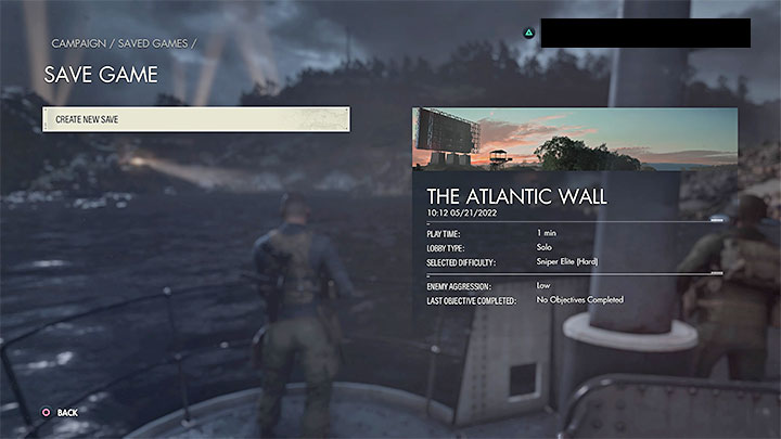 Sniper Elite saves are divided into 2 groups - Sniper Elite 5: Saving - how to save? - FAQ - Sniper Elite 5 Guide, Walkthrough