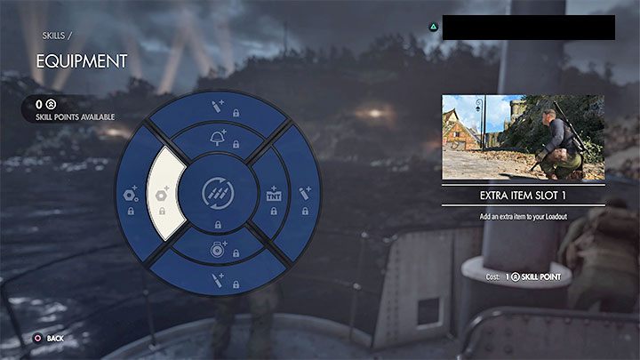 Extra Item Slot 1 - Cost: 1 skill point - Sniper Elite 5: Best skills - list - Basics - Sniper Elite 5 Guide, Walkthrough