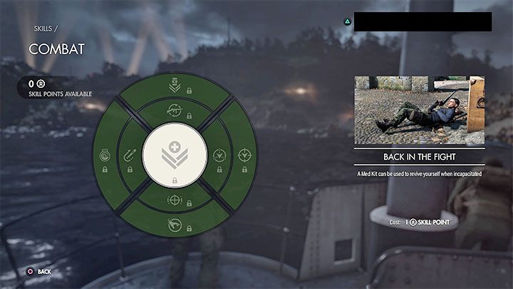 Back in the Fight - cost: 1 skill point - Sniper Elite 5: Best skills - list - Basics - Sniper Elite 5 Guide, Walkthrough