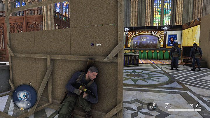 The Spy Academy building is located north of the main monastery building - Sniper Elite 5: Mission 3 (Spy Academy) map and description of the location - Mission 3 - Spy Academy - Sniper Elite 5 Guide, Walkthrough