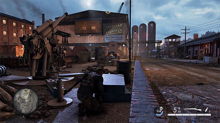 This is another mandatory location to explore - Sniper Elite 5: Mission 4 (War Factory) map and description - walkthrough - Mission 4 - War Factory - Sniper Elite 5 Guide, Walkthrough