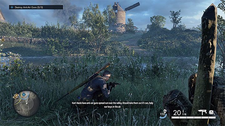 You must get closer to the town - Sniper Elite 5: Liberating the southern town (mission 6) - walkthrough - Mission 6 - Liberation - Sniper Elite 5 Guide, Walkthrough