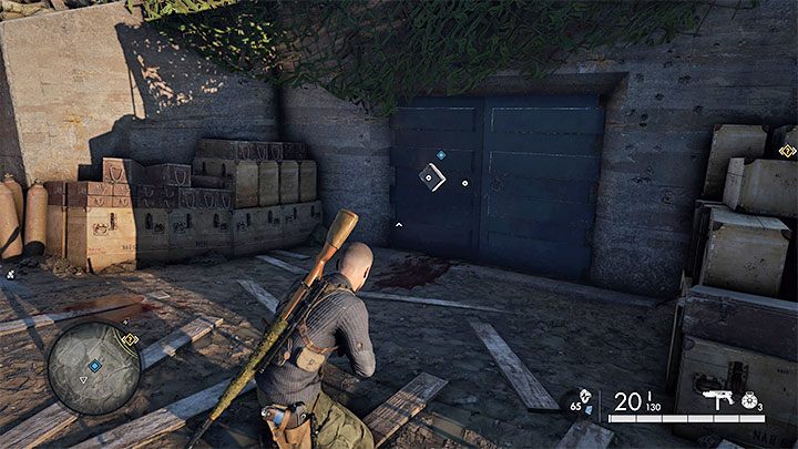 While exploring the trenches check your radar frequently, as you can easily bump into an enemy and get into a fight - Sniper Elite 5: Side quests (Mission 6) - walkthrough - Mission 6 - Liberation - Sniper Elite 5 Guide, Walkthrough
