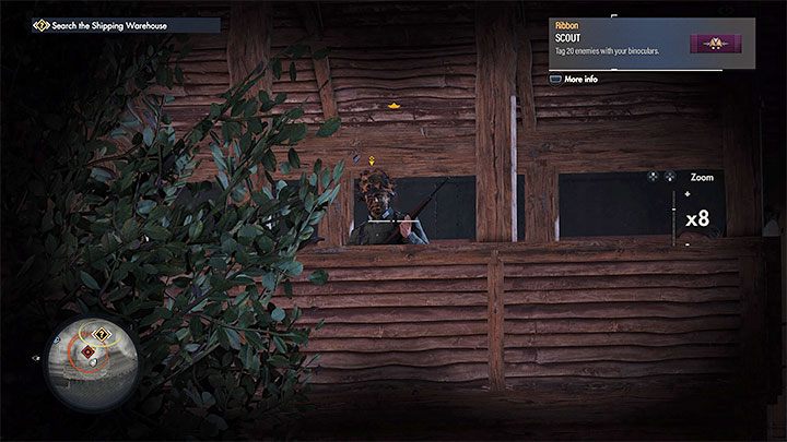 Important note - There are various dangers in this part of the mission area - Sniper Elite 5: Kill List Target - Matthaus Ehrlich (Mission 4) - walkthrough - Mission 4 - War Factory - Sniper Elite 5 Guide, Walkthrough