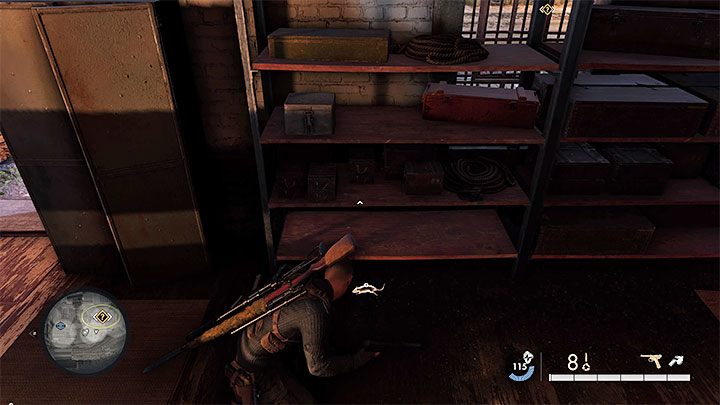 Approach the building with the target from the north - Sniper Elite 5: Kill List Target - Matthaus Ehrlich (Mission 4) - walkthrough - Mission 4 - War Factory - Sniper Elite 5 Guide, Walkthrough