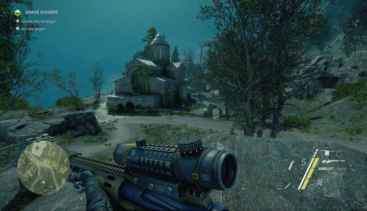 Just like in case of your previous mission, you will have to go back to your hideout and use the laptop to gain access to this task - Grave Diggers | Act 1 | Walkthrough - Act 1 - Sniper: Ghost Warrior 3 Game Guide
