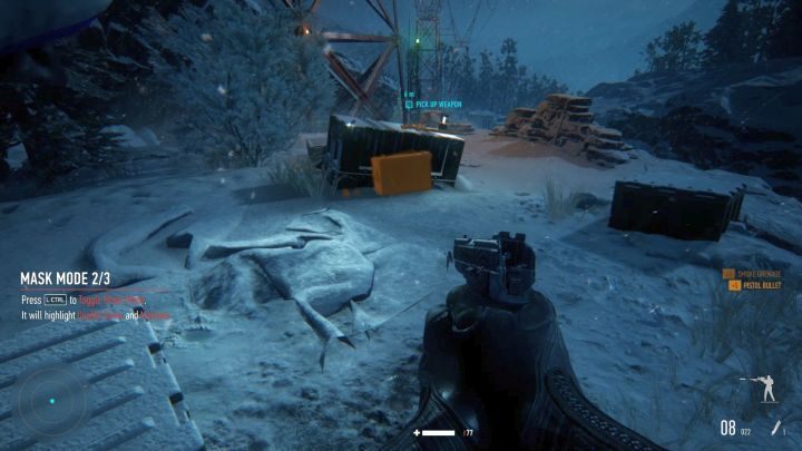 Approach the marker to collect a sniper rifle. - Sniper Ghost Warrior Contracts: Altai Mountains Walkthrough - Sniper Ghost Warrior Contracts: Walkthrough - Sniper Ghost Warrior Contracts Guide