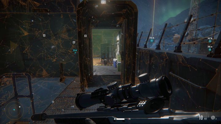 Entrance to (contaminated in this case) the laboratory. - Sniper Ghost Warrior Contracts: Altai Mountains Walkthrough - Sniper Ghost Warrior Contracts: Walkthrough - Sniper Ghost Warrior Contracts Guide