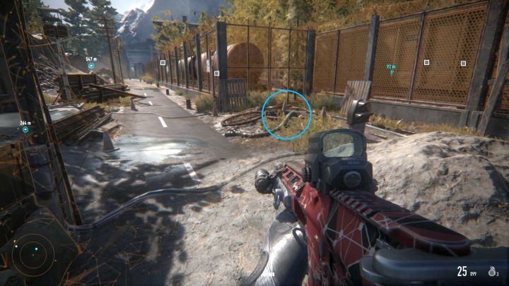 The entrance to the sewer where you will find the collectible. - Sniper Ghost Warrior Contracts: Sibirskaya-7 Junction Collectibles - Sniper Ghost Warrior Contracts: Collectibles - Sniper Ghost Warrior Contracts Guide